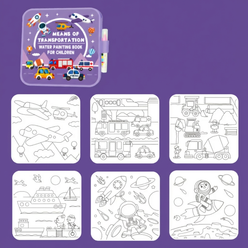 AquaDoodle™ Reusable Water Coloring Book